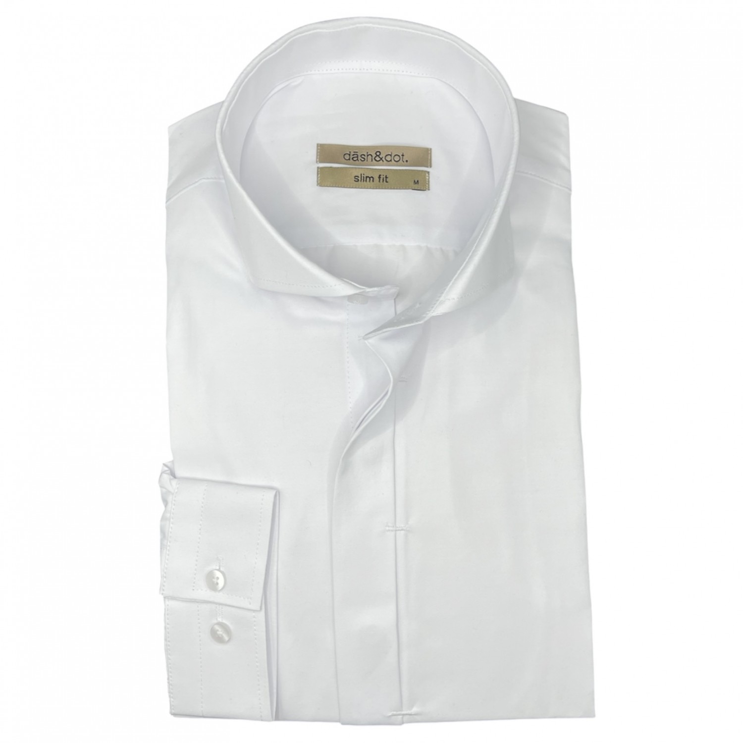 Life Style Butiken Ανδρικό Μακρυμάνικο πουκάμισο Slim LS124014 Λευκό