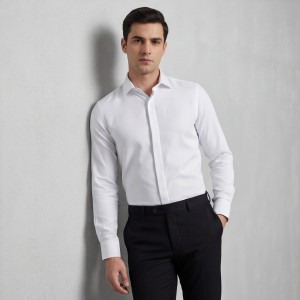 Life Style Butiken Ανδρικό Μακρυμάνικο πουκάμισο Slim LS124015 Λευκό