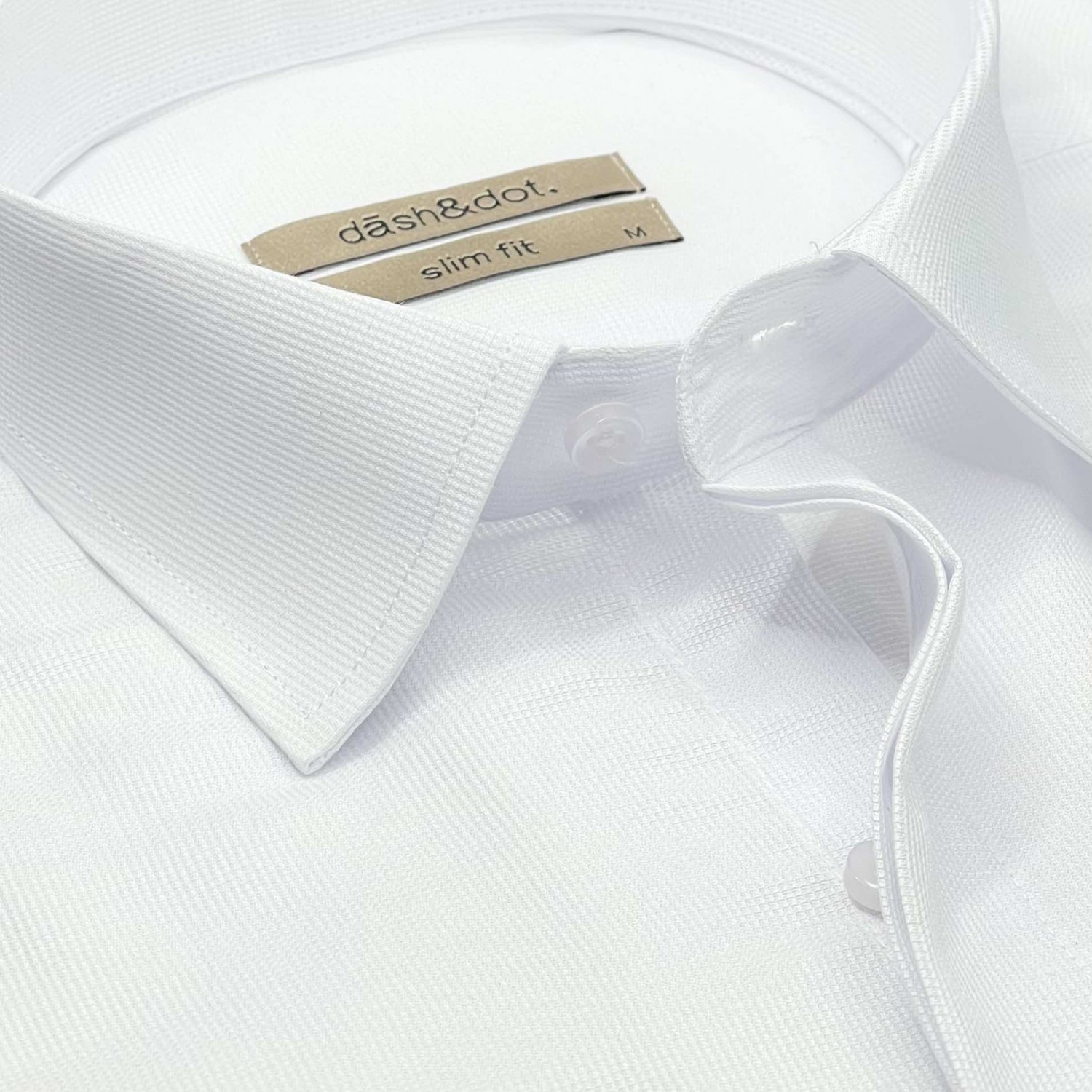 Life Style Butiken Ανδρικό Μακρυμάνικο πουκάμισο Slim LS124015 Λευκό