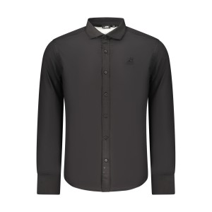 U.s. Grand Ανδρικό Μακρυμάνικο πουκάμισο Regular AU02840AMEDEO_NEA7250 Black