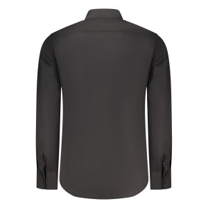 U.s. Grand Ανδρικό Μακρυμάνικο πουκάμισο Regular AU02840AMEDEO_NEA7250 Black