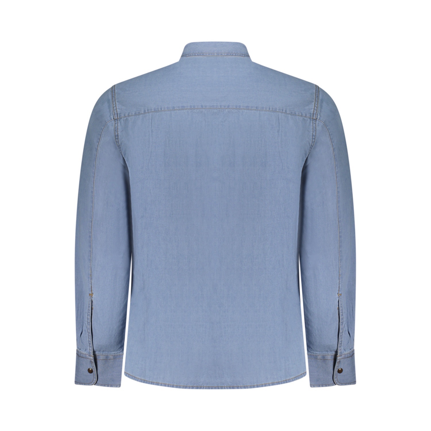 U.s. Grand Polo Ανδρικό Μακρυμάνικο Jean πουκάμισο Regular AU02835POSTER_AZA2000 Μπλε