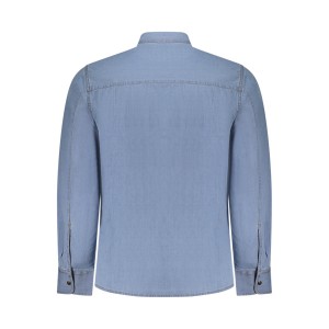 U.s. Grand Polo Ανδρικό Μακρυμάνικο Jean πουκάμισο Regular AU02835POSTER_AZA2000 Μπλε