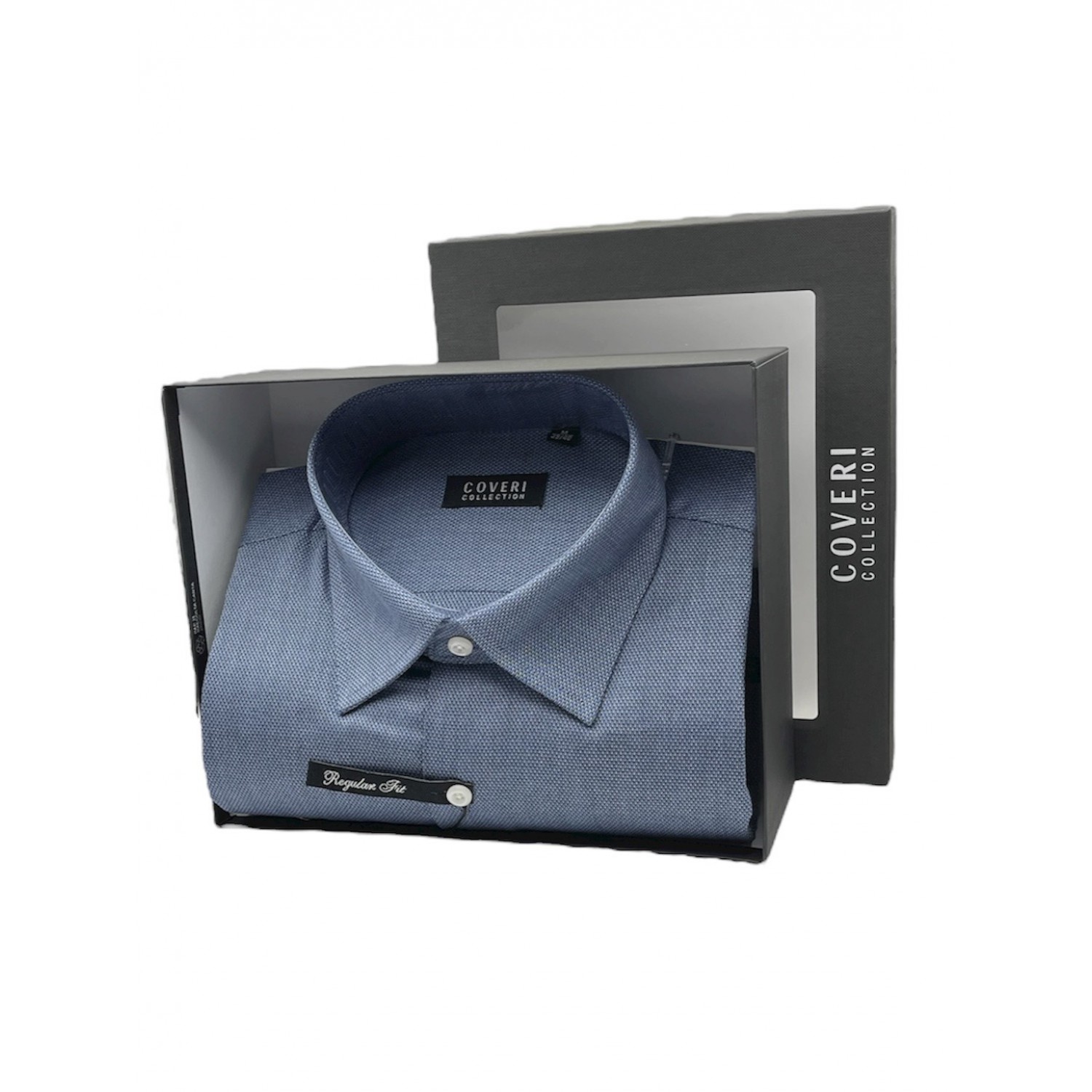 Life Style Butiken Ανδρικό Μακρυμάνικο πουκάμισο Regular Fit σε κουτί LS1C63 Ραφ