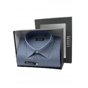 Life Style Butiken Ανδρικό Μακρυμάνικο πουκάμισο Regular Fit σε κουτί LS1C63 Ραφ