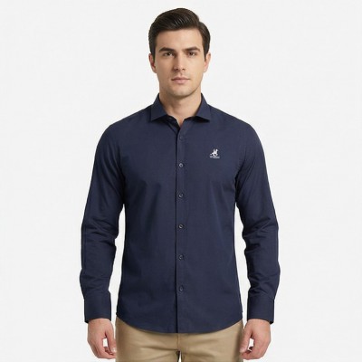 U.s. Grand Polo Ανδρικό Μακρυμάνικο πουκάμισο Regular AU02840AMEDEO_BLA2050 Navy