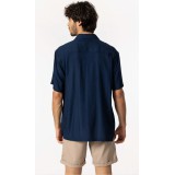 Ανδρικό κοντομάνικο πουκάμισο Relaxed Fit TIFFOSI 10049978 NAVY 3
