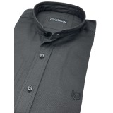 Life Style Butiken 8550/1 Μαύρο Ανδρικό Μακρυμάνικο πουκάμισο Μάο Slim Fit 2