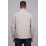Nines Ανδρικο overshirt μακρυμάνικο 1H14700 OFF WHITE 6