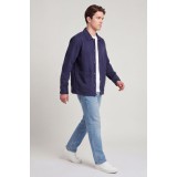 Nines Ανδρικο overshirt μακρυμάνικο 1H14700 ΜΠΛΕ 2
