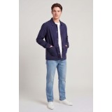 Nines Ανδρικο overshirt μακρυμάνικο 1H14700 ΜΠΛΕ 3