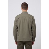 Nines Ανδρικο overshirt μακρυμάνικο 1H14700 ΧΑΚΙ 2