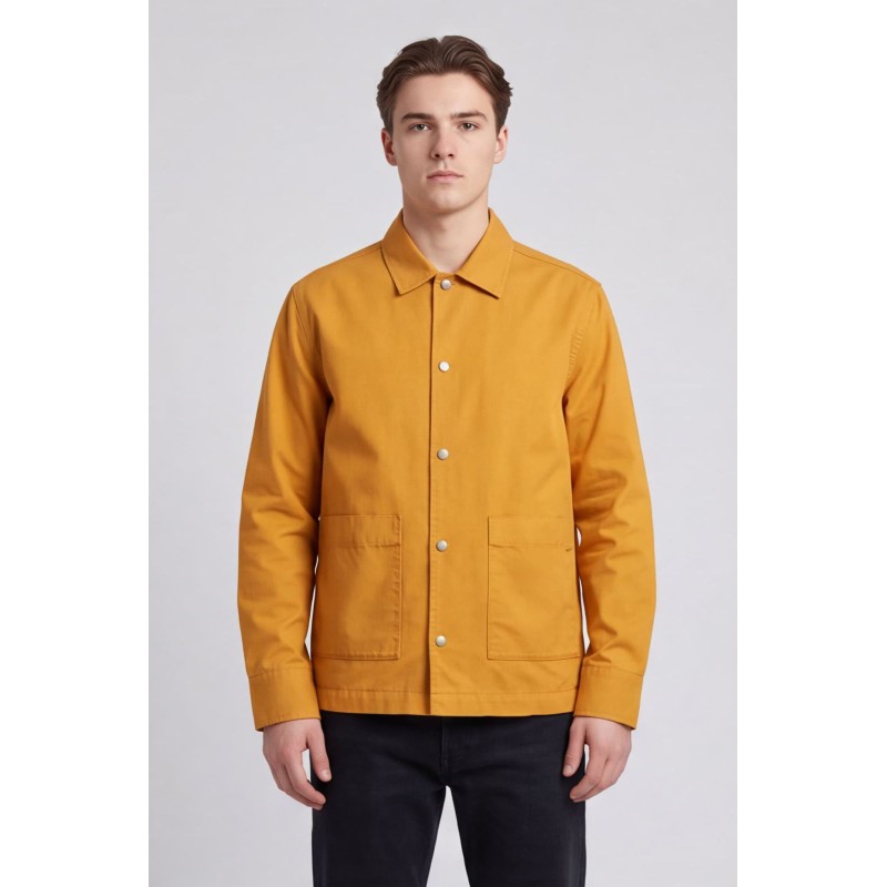 Nines Ανδρικο overshirt μακρυμάνικο 1H14700 ΩΧΡΑ Ανδρικά