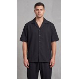 Life Style Butiken Ανδρικό Κοντομάνικο Πουκάμισο LS12011 Black 1