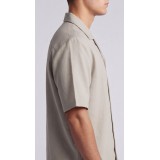 Life Style Butiken Ανδρικό Κοντομάνικο Πουκάμισο Oversize LS12011 SAND 3