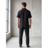 Life Style Butiken Ανδρική Πουκαμίσα Λινή Μάο LS12648525 Black 4