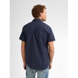 Life Style Bytiken Ανδρικό Μακρυμάνικο πουκάμισο LS1M-1050-SIS414 Navy 2