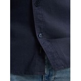 Life Style Bytiken Ανδρικό Μακρυμάνικο πουκάμισο LS1M-1050-SIS414 Navy 5