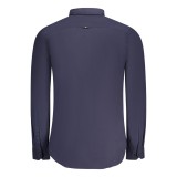 CALVIN KLEIN Ανδρικό Μακρυμάνικο πουκάμισο Slim J30J324614_BLCHW Navy 2
