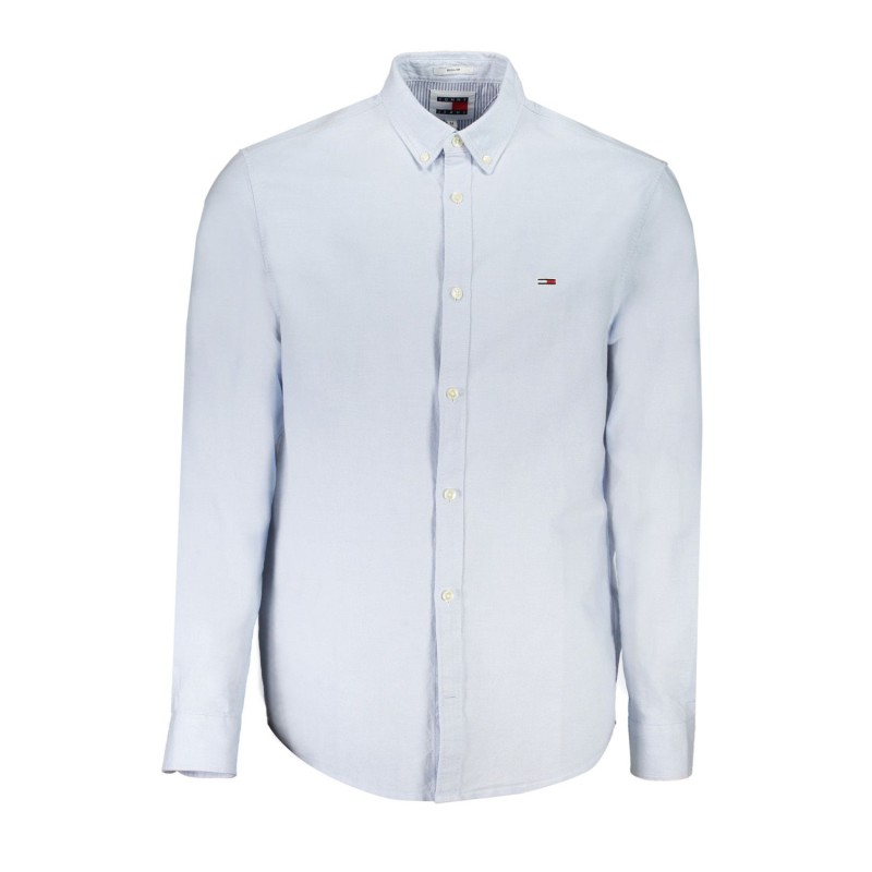 TOMMY HILFIGER Ανδρικό Μακρυμάνικο πουκάμισο Regular DM0DM19134_AZC3S Σιέλ Ανδρικά