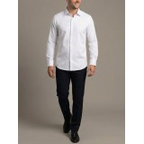Life Style Butiken Ανδρικό Μακρυμάνικο πουκάμισο Regular Fit σε κουτί LS1C63 Λευκό 3