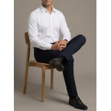 Life Style Butiken Ανδρικό Μακρυμάνικο πουκάμισο Regular Fit σε κουτί LS1C63 Λευκό 4