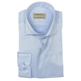 Life Style Butiken Ανδρικό Μακρυμάνικο πουκάμισο Slim LS124015 Σιέλ 6
