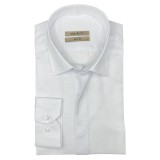 Life Style Butiken Ανδρικό Μακρυμάνικο πουκάμισο Slim LS124015 Λευκό 6