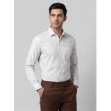 Life Style Butiken Ανδρικό Μακρυμάνικο πουκάμισο με μικροσχέδια Regular Fit LS126007 Μπεζ 1