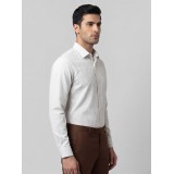 Life Style Butiken Ανδρικό Μακρυμάνικο πουκάμισο με μικροσχέδια Regular Fit LS126007 Μπεζ 3