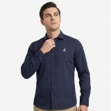 U.s. Grand Polo Ανδρικό Μακρυμάνικο πουκάμισο Regular AU02840AMEDEO_BLA2050 Navy 3