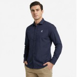 U.s. Grand Polo Ανδρικό Μακρυμάνικο πουκάμισο Regular AU02840AMEDEO_BLA2050 Navy 4