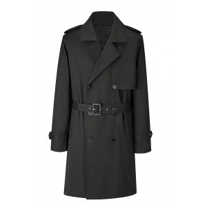 Life Style Butiken Ανδρική Καμπαρντίνα LS167135 Μαύρο