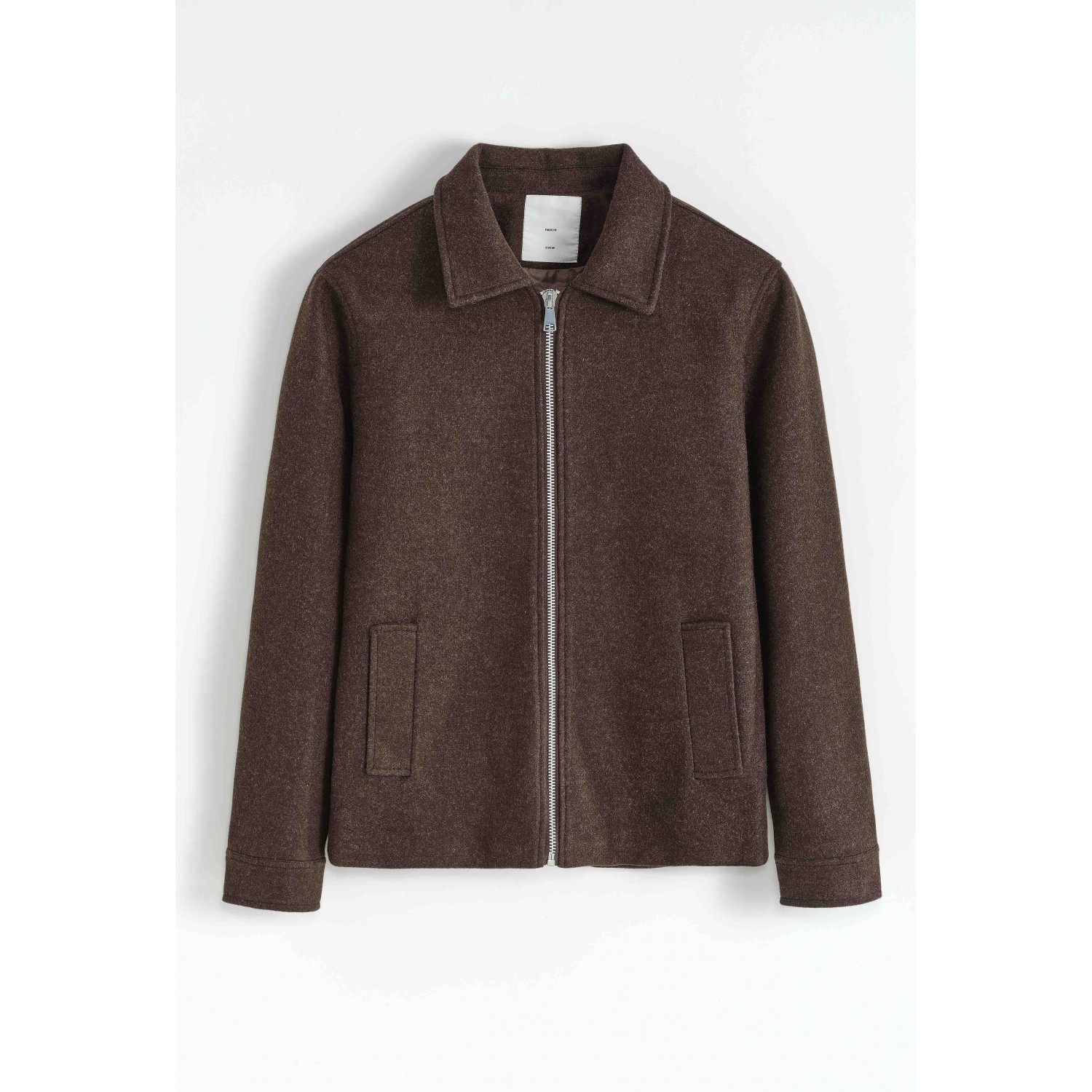 Life Style Butiken Ανδρικό Jacket τύπου Wool LS1310229 Καφέ