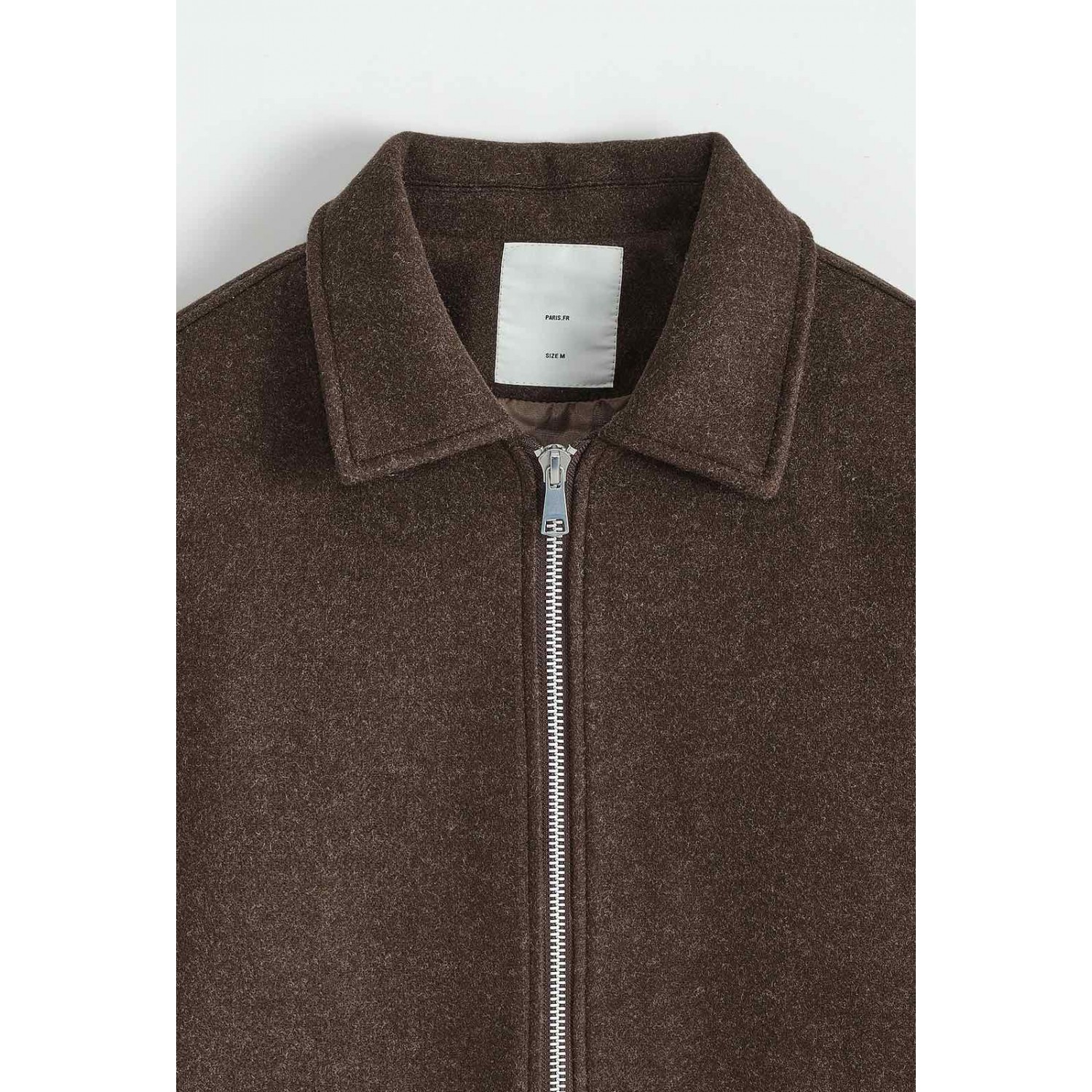 Life Style Butiken Ανδρικό Jacket τύπου Wool LS1310229 Καφέ