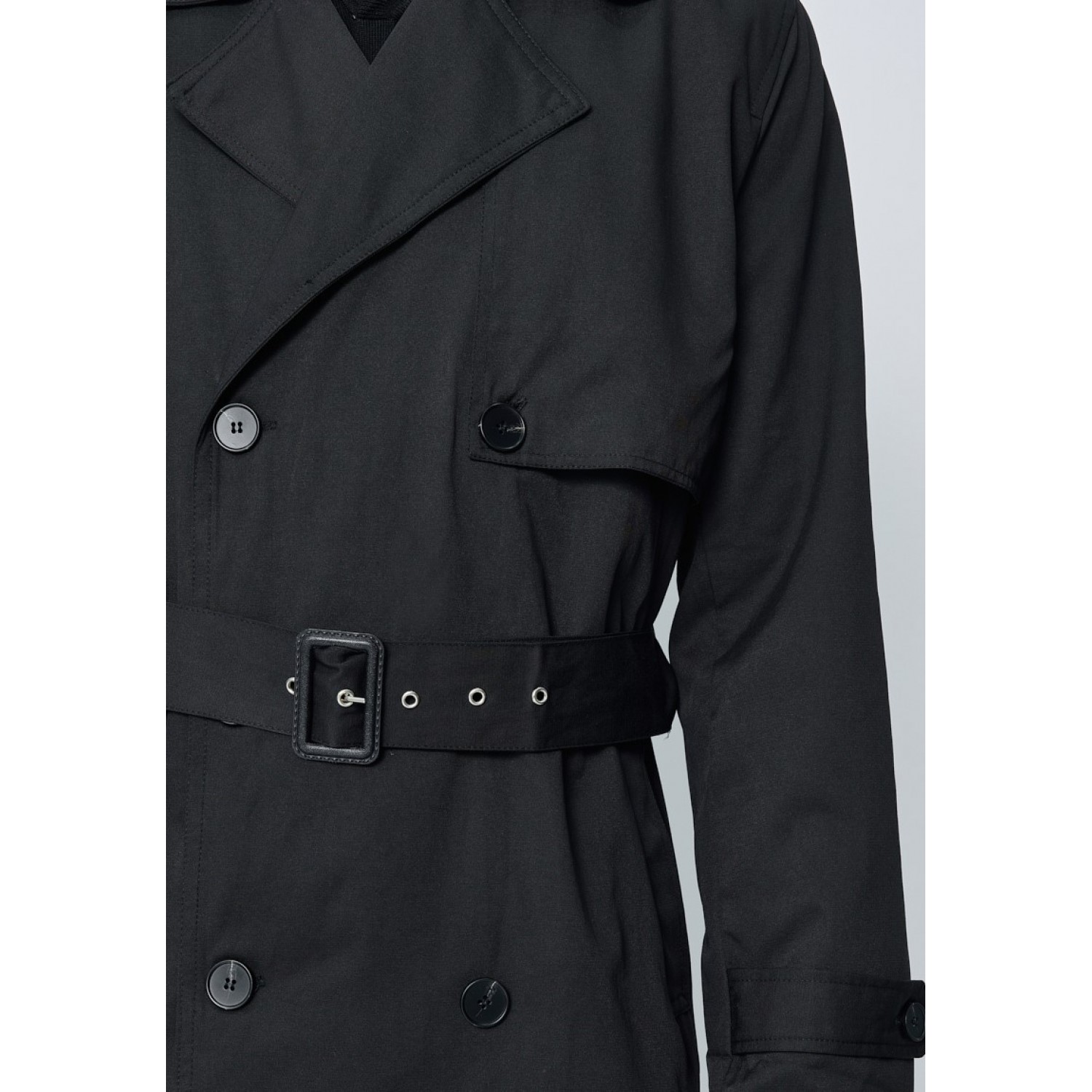 Life Style Butiken Ανδρική Καμπαρντίνα LS167135 Μαύρο