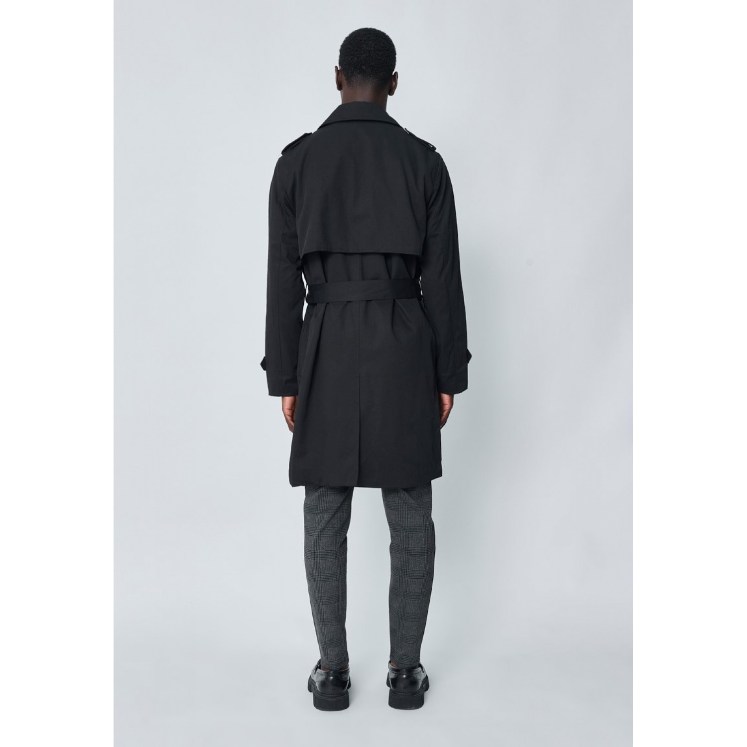 Life Style Butiken Ανδρική Καμπαρντίνα LS167135 Μαύρο