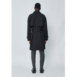 Life Style Butiken Ανδρική Καμπαρντίνα LS167135 Μαύρο 3
