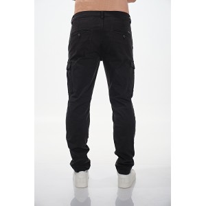 Life Style Butiken Ανδρικό Cargo παντελόνι LS1125.MW711.217.100 Black