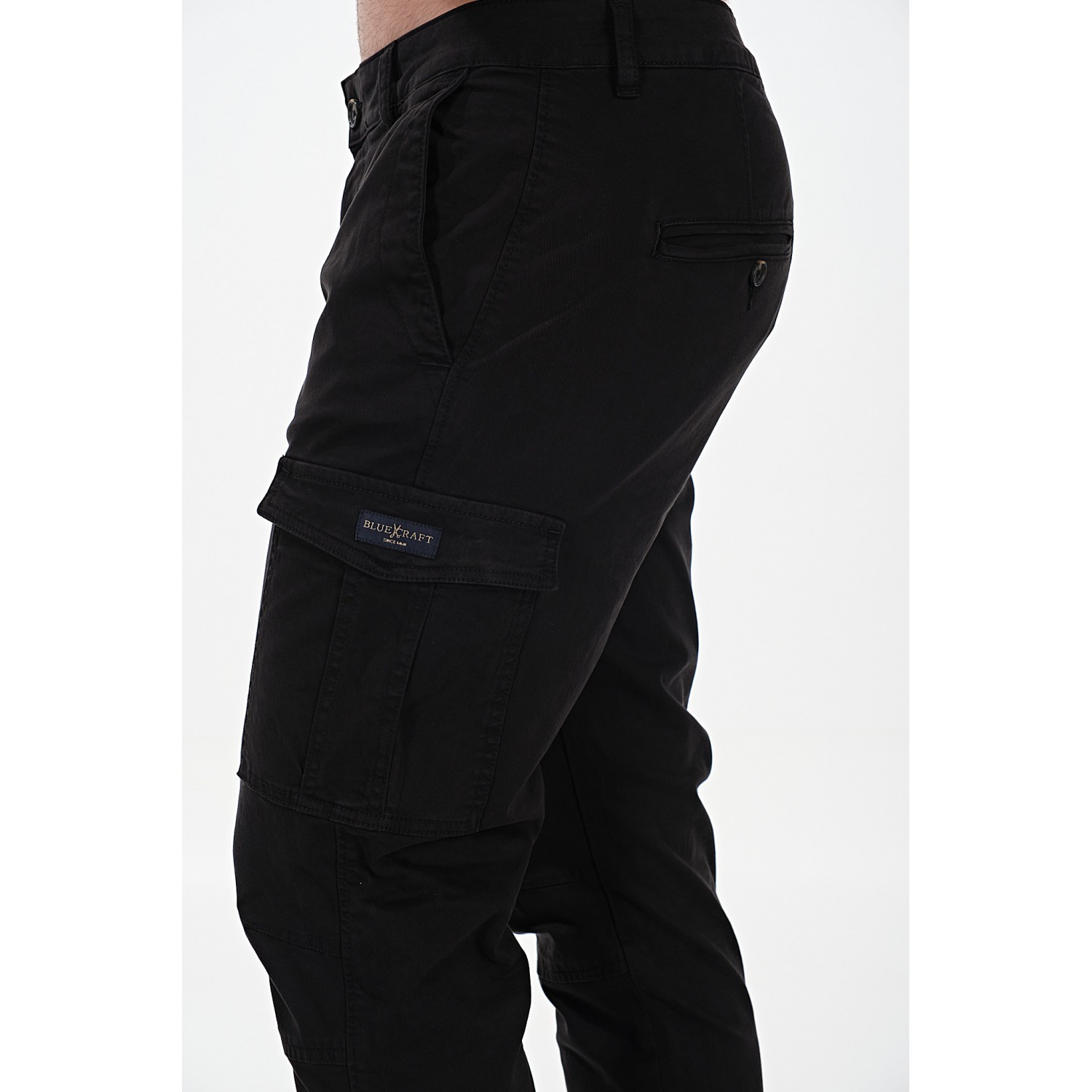 Life Style Butiken Ανδρικό Cargo παντελόνι LS1125.MW711.217.100 Black