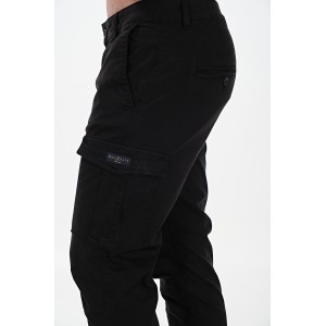 Life Style Butiken Ανδρικό Cargo παντελόνι LS1125.MW711.217.100 Black