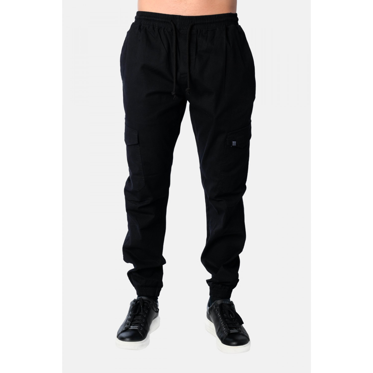 Life Style Butiken Ανδρικό Cargo παντελόνι LS12548302 ΜΑΥΡΟ