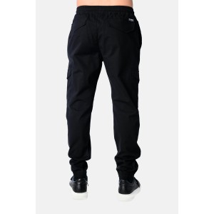 Life Style Butiken Ανδρικό Cargo παντελόνι LS12548302 ΜΑΥΡΟ