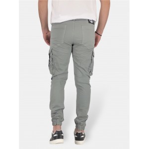 Ανδρικό λεπτό cargo παντελόνι Back 2 Jeans N16 Γκρι