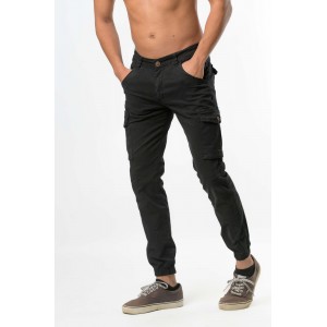 Life Style Butiken Ανδρικό Cargo παντελόνι LS113800 Black