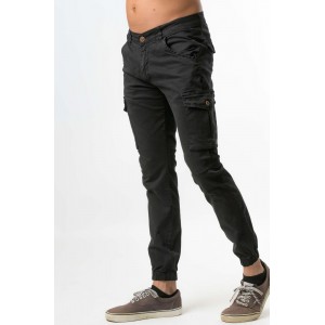 Life Style Butiken Ανδρικό Cargo παντελόνι LS113800 Black