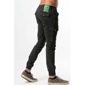 Life Style Butiken Ανδρικό Cargo παντελόνι LS113800 Black