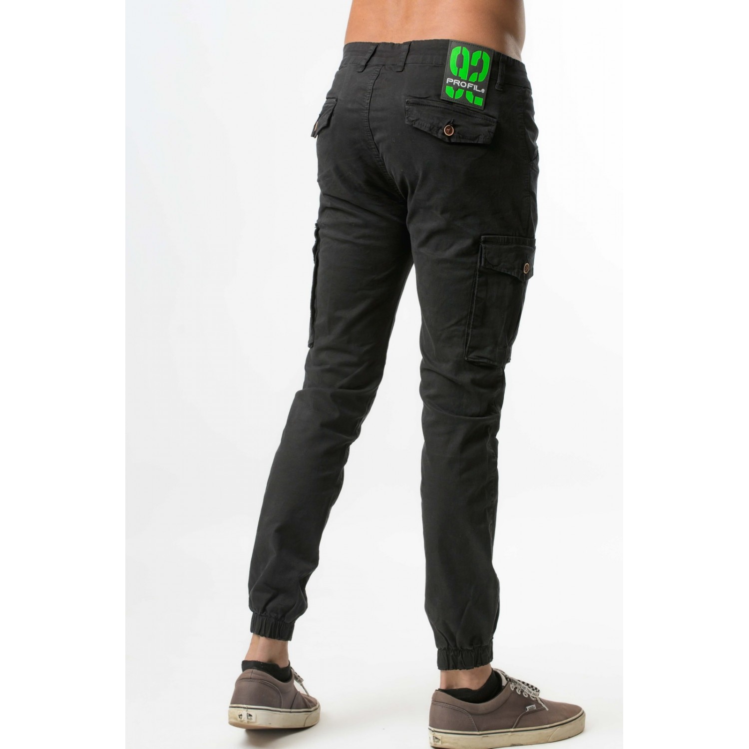 Life Style Butiken Ανδρικό Cargo παντελόνι LS113800 Black