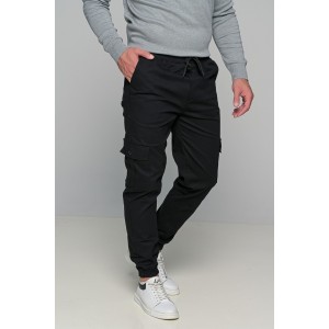 Life Style Butiken Ανδρικό Cargo παντελόνι LS11160 Μαύρο