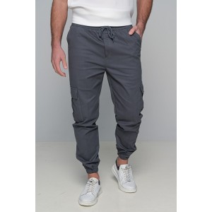 Life Style Butiken Ανδρικό Cargo παντελόνι LS11160 Ανθρακί